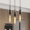 3 Pack Black Pendant Lights Kitchen Island (No Bulbs)