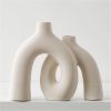 Hug Donut Decorative Vase Set - Modern Nordic Boho Style Vases Home Decor