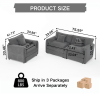 Deep Seat Luxury 2 Piece Loveseat Couch & Sofa Armchair Set