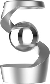 Fidget Toys for Adults, Gravity Defying Kinetic Desk Toy, Metal Fidget Spinner Toy