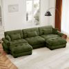 U Shape Modular Sectional Sofa Couch with
