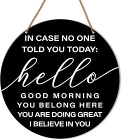 High Middle School Wall Sign - Inspirational Classroom Decor, Motivational Teacher Hanging Decoration