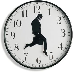 Ministry of Silly Walks Clock, Silly Walk Wall Clock