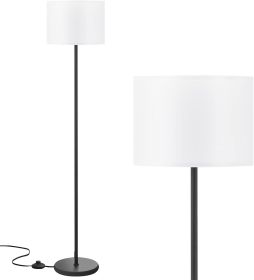 Modern Floor Lamp Simple Design with White Shade