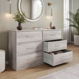 6-Drawer Dresser with Large Fabric Drawers
