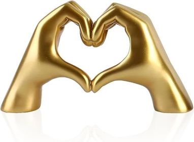 Small Heart Hands Sculpture