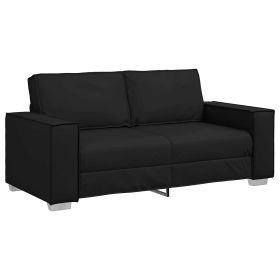 Sofa Black 70.87 x 30.71 x 33.07 in Fabric