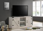 Salma Dusty Gray 58" Wide TV Stand with 2