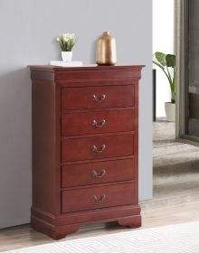 Glory Furniture LouisPhillipe G2100-CH Chest, Cherry