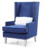 Glory Furniture Wilshire G0953A-AC Chair, BLUE