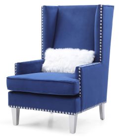 Glory Furniture Wilshire G0953A-AC Chair, BLUE