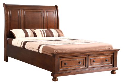 Glory Furniture Meade G8900A-QB Queen Bed, Cherry