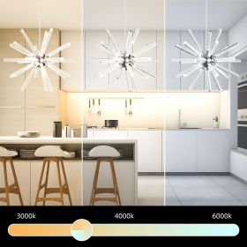 24 Lights Modern LED Chandelier