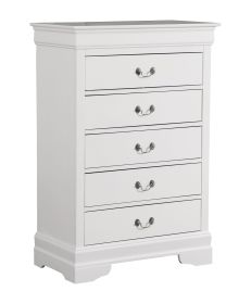 Glory Furniture Louis Phillipe G3190-CH Chest, White