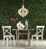 French Country Wood Chandelier