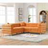 81.5-Inch Oversized Corner Sofa, L-Shaped Sectional Couch