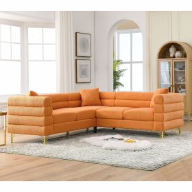 81.5-Inch Oversized Corner Sofa, L-Shaped Sectional Couch