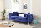 Glory Furniture Paige G829A-S Sofa, BLUE