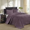 Reversible Quilt Set Purple Full/Queen