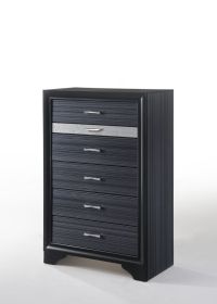 Naima Black Finish Chest
