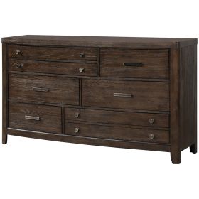 Antique Brown Dresser Cedar Lined Bottom Drawers