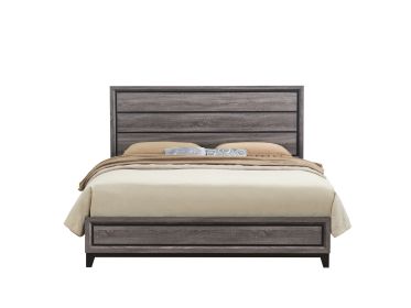 MIRAGE GREY QUEEN BED
