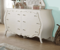 Edalene Pearl White Finish Dresser