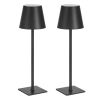 VEVOR Cordless Table Lamp, 2-Pack, 5200mAh Built-in Rechargeable Battery Desk Lamp
