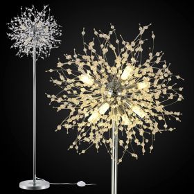 Crystal Floor Lamp for Bedroom