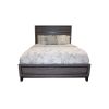 Queen Size Contemporary Bed Made with Wood in Gray