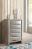 Marilla G1503-CH Chest, Silver Champagne
