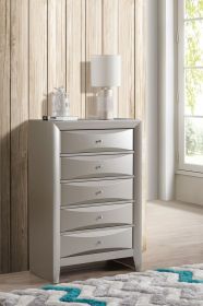 Marilla G1503-CH Chest, Silver Champagne