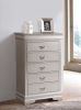 Lorana G6500-CH Chest, Silver Champagne