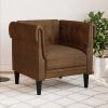 Chesterfield Sofa Chair Brown