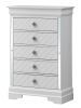 Verona G6790-CH Chest, Silver Champagne