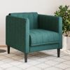 Sofa Chair Dark Green Polyester