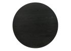 Jasper Ebony Black 22" Round End Table