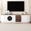 U-Can 70.8'' Modern Minimalist TV Stand for TVs up to 80 Inches