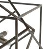 3 - Light Metal Chandelier, Hanging Light Fixture with Adjustable Chain for Kitchen Dining Room Foyer Entryway