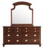 Summit G5950-D Dresser, Cappuccino