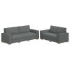 Sofa Set Dark Grey