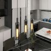 3 Pack Black Pendant Lights Kitchen Island (No Bulbs)