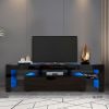 Modern Black TV Stand