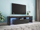 Modern Black TV Stand