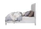 Katia Light Gray Linen, Rustic Gray & Weathered White Finish E. King Bed
