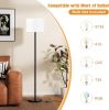 Modern Floor Lamp Simple Design with White Shade