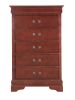 Glory Furniture LouisPhillipe G2100-CH Chest, Cherry