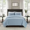 Reversible Quilt Set Blue Full/Queen