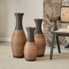 Set of 3 designer floor vases