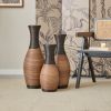 Set of 3 designer floor vases